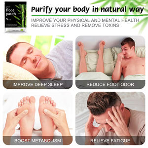 Patchs Détoxifiants Naturels aux Herbes pour les Pieds – Pour un Sommeil Amélioré et une Détoxification Corporelle Profonde - Product Image 5