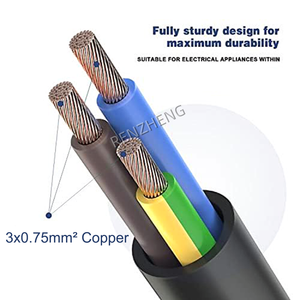 ETL chứng nhận 5ft 10 amps C13 đen 3 prong AC dây cáp điện cho thiết bị điện tử, TV, máy tính, máy in, đài phát thanh, màn hình - Product Image 5