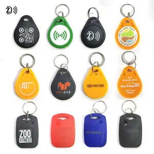 Rfid Keychain Custom Logo 13.56Mhz S70 RFID Key Fob ISO14443A MIFARE Classic 4K 7byte UID Smart RFID Keychain