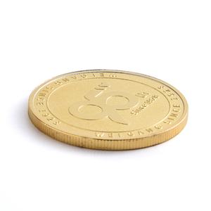 Moneda Redonda de Metal con Logotipo Personalizado, Chapada en Oro, de Aleación de Zinc, Modelo Coleccionable de Recuerdo - Product Image 5