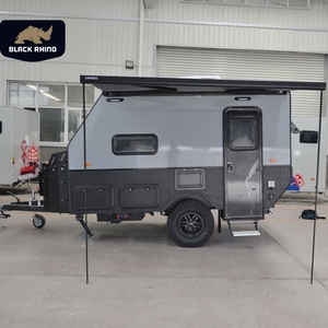 Roulotte da Campeggio Fuoristrada con Bagno, Direttamente dalla Fabbrica, Caravan da Viaggio con Toilette Privata per Avventure All'aperto - Product Image 2