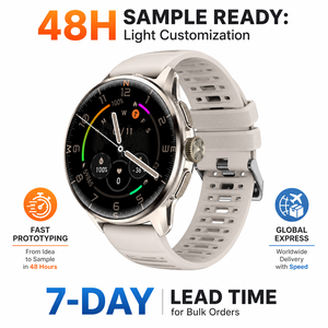 Montre connectée H100 4G avec écran AMOLED, suivi de la forme physique et du sommeil, réveil, carte SIM, e-mail et calendrier, charge magnétique - Product Image 2