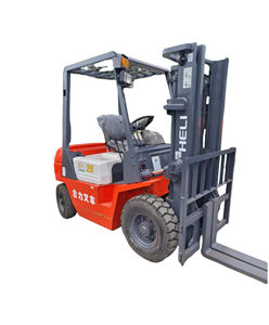 Meilleure vente Heli FD25 2.5 tonnes moteur diesel roue chariot élévateur excellente condition de fonctionnement prix usine Stock utilisé vente - Product Image 1