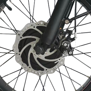 ANLOCHI-bicicleta eléctrica de montaña para adultos, bici de suspensión completa con neumático ancho de 48V y 750W, motor dual, plegable - Product Image 4