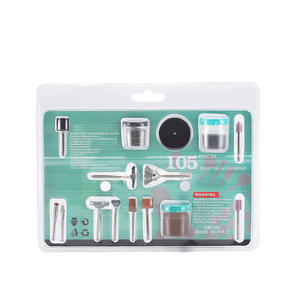 Accessoires pour meuleuse électrique transfrontalière : Tête de polissage et de meulage avec poignée 3.0/3.17, anneau de ponçage, outils électriques pour meuleuse électrique - Product Image 1