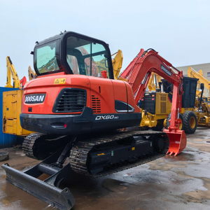 รถขุดขนาดเล็กมือสอง Doosan DX60 6 ตัน รุ่น Doosan dx55 dx60 - Product Image 1