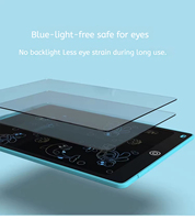 Tablette d'écriture en plastique écologique 8.5 pouces LCD effaçable en un clic Planche à dessin pour enfants
