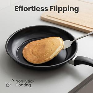 Poêle à frire antiadhésive en pierre de Maifan, en fonte, avec poignée ergonomique, idéale pour les œufs, les crêpes, les steaks et la cuisson quotidienne à la maison - Product Image 4