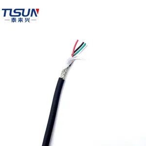 TLSUN Cable Suppliers UL758 20AWG 4C Shield Cable For Internal Wiring Of Electronic Equipment