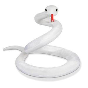 8721 Peluche de <span class=keywords><strong>Serpiente</strong></span> <span class=keywords><strong>Blanca</strong></span> Gigante, Juguetes de Peluche Realistas en 3D, Regalos de Halloween Personalizados OEM, Peluche de Animal de Dibujos Animados para Niños y Niñas - Product Image 1