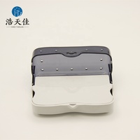 Boîte de désinfection de qualité médicale IP67, boîte à outils en alliage de titane de qualité aéronautique pour ciseaux à os et lime à os, jaune, personnalisable, en promotion
