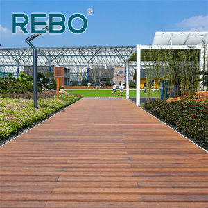 พื้นระเบียงไม้ไผ่สำหรับภายนอกอาคาร <span class=keywords><strong>REBO</strong></span> ดีไซน์ทันสมัย ผิวเรียบลื่น กันลื่น ทนไฟ เป็นมิตรกับสิ่งแวดล้อม ติดตั้งง่ายแบบคลิ๊กล็อค กันน้ำ - Product Image 2