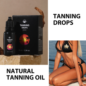 Aceite Bronceador Vegano para el Cuerpo, Aroma a Coco, 10 ml, para Todo Tipo de <span class=keywords><strong>Piel</strong></span>, Hidrata y Broncea Naturalmente - Product Image 2