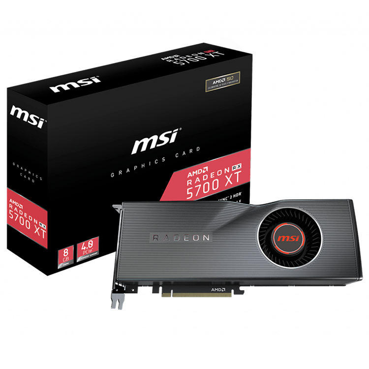 Graphics Card Msi Rx 5700 Xt Mech Msi Gt 5700 Xt Msi Rx 5700 Xt Mech