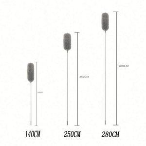 Brosse dépoussiérante télescopique rétractable en microfibre écologique, anti-acariens, pour nettoyer les interstices, la poussière, les voitures, les meubles et la maison - Product Image 2