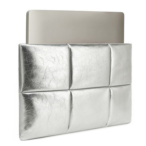 <span class=keywords><strong>2025</strong></span> thiết kế mới shinning PU Puffy máy tính xách tay tay áo 13 "14" chần nóc máy tính xách tay mang túi gối trường hợp đối với <span class=keywords><strong>MacBook</strong></span> máy tính - Product Image 1