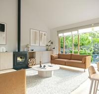 Petite Maison de Luxe Préfabriquée 80 Mètres Carrés 2 Chambres à Coucher