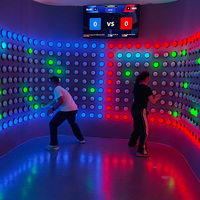 Boutons d'activation interactifs pour jeu activer le système de jeu activer les jeux pousser