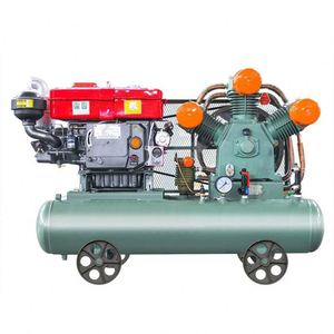 Compresseur d'air à piston diesel W3.0-5/25HP le moins cher pour l'exploitation minière - Product Image 1