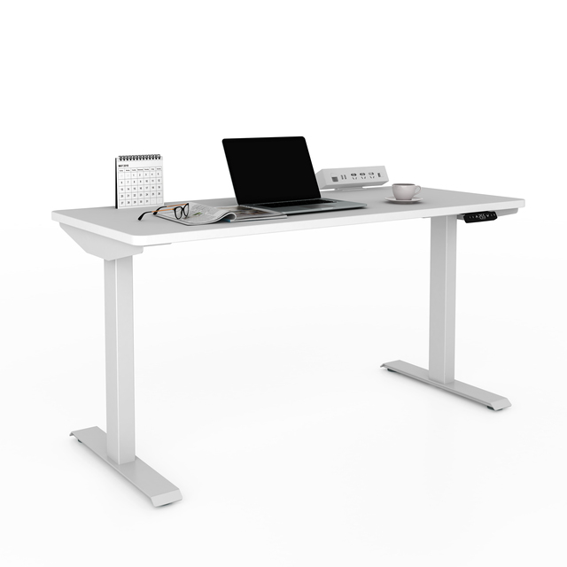 Height Adjustable Standing Desk Frame Ergonomic Office Desk Electric Lifting Computer Table with Easy Assembly