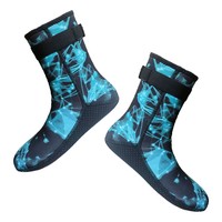 Chaussettes de plongée unisexes en néoprène JW-734 3MM - Imperméables, antidérapantes, résistantes à l'usure pour la natation, la plongée en apnée et la plage