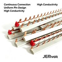 Barre omnibus en cuivre haute conductivité JEMA pour système de mise à la terre et de protection contre la foudre
