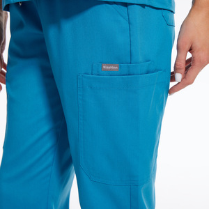 Uniformes hospitaliers respirants ensembles Medicos femmes uniformes d'allaitement costume Médicos col en v survêtement vente en gros gommages personnaliser - Product Image 5