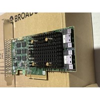 Broadcom LSI 9560-16i 05-05-00 PCIe 50077x8 SAS3916 16 puertos internos MegaRAID Tri-Mode RAID Controller Card