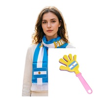 Claquettes en plastique personnalisées avec le nom de l'équipe, le logo, la date de l'événement, souvenir