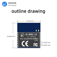 Ai-Thinker Ai-WB2-13 Wi-Fi + BLE Chipset BL602 IoT SDK RISC-V WiFi & BT 5.0