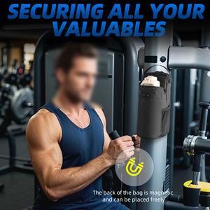 Wholesale Custom Magnetic Gym Bag Men Women Workout <b>Travel</b> Sports Small Sling with Water Bottle <b>Holder</b> - Product Image 2