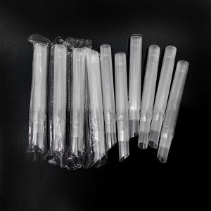 Smartops 180mm Chiều dài Khả năng mở rộng màu trắng dùng một lần cấp thực phẩm BOBA bong bóng trà sữa uống tái sử dụng PP ống hút - Product Image 6