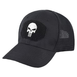 Gorra de béisbol de malla de 5 paneles personalizada BH04, gorra trucker de algodón con cierre a presión, logotipo bordado, fabricante OEM, accesorio para botas de senderismo al por mayor - Product Image 6