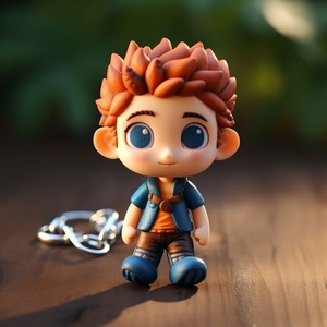 PVC Red Hair <b>Boy</b> Action Figure Mini Collectible Toy For <b>Boys</b> Age 14 <b>Up</b> - Product Image 1