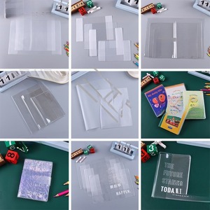 Tùy chỉnh kích thước rõ ràng PVC ràng buộc bìa cho A3 A4 A5 sách vải chất liệu cuốn sách bao gồm tấm cho bao bì vật liệu nhựa - Product Image 5