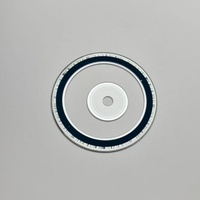 Disque d'encodeur à grille optique en verre personnalisé à haute interpolation pour une résolution angulaire ultra-élevée