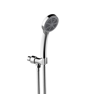 Пластиковая хромированная насадка для душа с запорным клапаном - Product Image 1