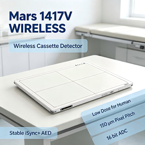 EURVET Mars 1417V Détecteur à panneau plat sans fil pour cassette, haute résolution d'image, ISync <span class=keywords><strong>AED</strong></span> 150µm, ADC 16 bits, faible dose de rayonnement - Product Image 1