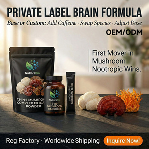 Marque Privée OEM – Mélange de Poudres d'Extraits de Champignons 12-en-1 : Crinière de Lion, Cordyceps, Queue de Dinde – Polysaccharides à Spectre Complet – GMP - Product Image 6