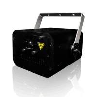 Projecteur laser professionnel d'animation 3D RGB pour spectacle laser, lumières laser pour fête avec télécommande IP65 DMX512