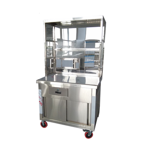 Chariot de vente ambulante malaisien VICTORY KITCHEN avec étagère supérieure et tiroir, grande capacité de rangement - Product Image 2