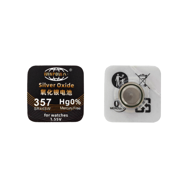 SR1154SW 357 Silver Oxide Battery 1.55V Button Cell for Laser Levels Digital Multimeters and Precision Measuring Tools