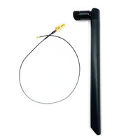 Carte réseau routeur sans fil D-Link avec antenne omnidirectionnelle 8 dBi, interface de ligne SM, communication double bande 4 GHz/5 GHz/5,8 GHz, antenne RP-SMA