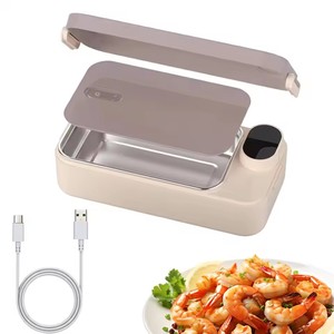 Nueva Lonchera Eléctrica Portátil Recargable por USB con Calentamiento Rápido, Pantalla Digital Inteligente, para Comidas Calientes <span class=keywords><strong>en</strong></span> <span class=keywords><strong>la</strong></span> Oficina - Product Image 1