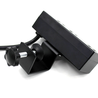 Multiprise de bureau à fixation sur bureau US avec 2 ports USB-C PD 20W, prise plate 125V, station de charge rapide pour bord de table