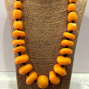 Collares de Moda con Cuentas de Coral Tibetano Budista Clásico Vintage para Mujer, Venta al Por Mayor, para Uso Diario - Product Image 1