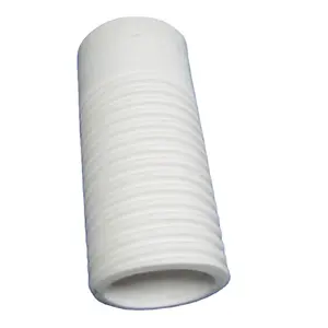 High Resistant Ceramic Furnace Tube Mullite Heating Tube for Coil Spiral Wire