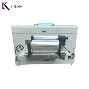 Vendita calda rotolo di 6050 a rotolo diretto a pellicola uv flatbedprinting macchina con laminatore