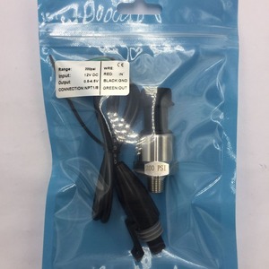 Yuanda Pressure Sensor 200Psi NPT1/8 <b>12V</b> <b>DC</b> 0.5-4.5V Output For Water Gas Oil - Product Image 1