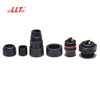 LLT M25 250V 35A 2 3 4-poliger Stecker Buchse Typ Netz stecker Wasserdichter Stecker